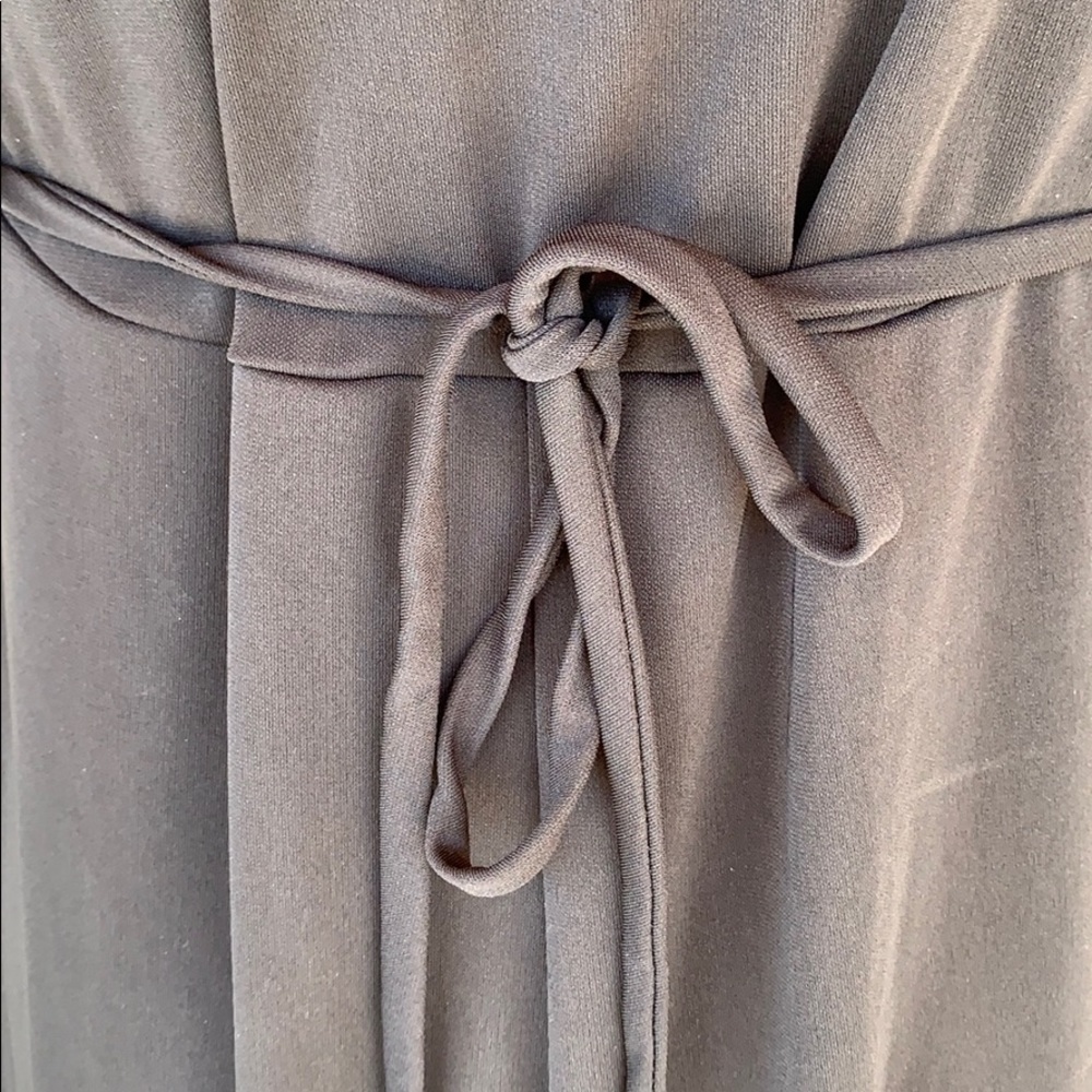Motherhood Maternity Black V-neck Maxi Dress NWT - Picture 8 of 11